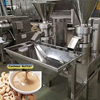 Broyeur Colloïdal Stable SUS304 pour la Production de Beurre de Cacahuète, de Pâte de Noix et de Sésame XT Machinery