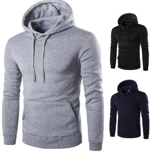 Sweatshirts à capuche unisexes en coton confortables et élégants parfaits avec logo personnalisé brodé Sweats à capuche pour hommes - Product Image 6