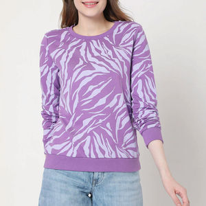 Sudadera de diamantes de imitación para mujer con nuevo diseño para ropa de calle con estilo, sudadera transpirable con diamantes de imitación para mujer - Product Image 1