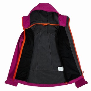 High Quality Hooded Softshell Jacket Customize Multi-Pockets Windproof Winter Jacket Stylish Zipper Wholesale <b>Women</b> Jacket - Product Image 5