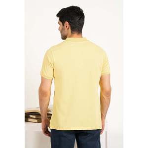เสื้อโปโลผู้ชาย Austin Summer ใส่สบาย ระบายอากาศได้ดี เนื้อผ้าถัก ทอแบบมีลายพิมพ์สีอ่อน ไซส์ XL ความยาวสั้น - Product Image 4