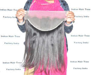 Extensiones de cabello humano alineado con cutícula sin procesar, recto, Frontal, de aspecto Natural, de la mejor calidad, a la venta, 2025 - Product Image 1