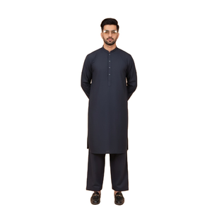 Costume Shalwar Kameez pour homme, fabriqué en usine, design 2025, dernière collection, vêtements d'été, coton décontracté, infroissable, séchage rapide, personnalisable, pas cher - Product Image 1