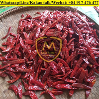 Piment rouge séché d'origine vietnamienne de qualité alimentaire prêt pour l'exportation traitement brut WhatsApp 84 917 476 477