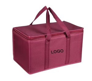 Bolsa de entrega de pizza aislada de fabricante de Vietnam, portador de alimentos térmico impermeable grande, logotipo personalizado para suministro de restaurante - Product Image 6