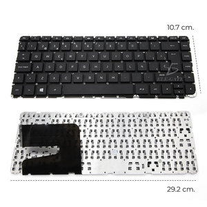 For HP Compatible <b>Laptop</b> Keyboard for <b>Mini</b> 210 2000 2100 3000 3100 4000 4100 4200 Membrane Laser Style FCC Plastic Material - Product Image 3