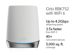 Netgear - AX4200 WiFi Mesh System (RBK752) - Product Image 4