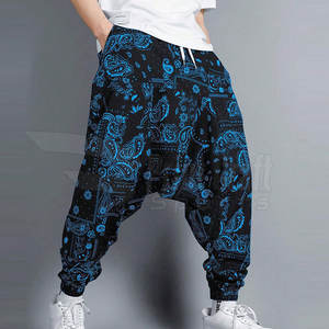 Vêtements de mode En stock Pantalon de jogging baggy sublimé de grande taille pour homme - Product Image 3