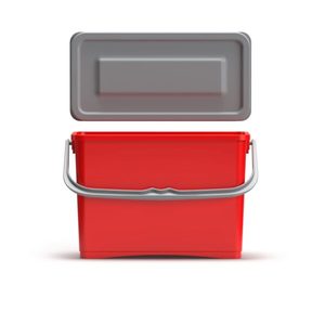 Cube Hermétique. Rouge. 8 Litres. 1 Unité. - Product Image 1