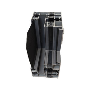 Thermal Break Aluminum Double Glazed Tempered Glass <b>Windows</b> Casement <b>Windows</b> Tilt & Turn <b>Window</b> Corner Sample - Product Image 5