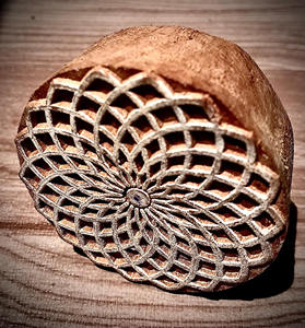 Bloque de Impresión de Madera con Diseño de Mandala Floral |   Impresión en Bloque India Tallada a Mano - Product Image 4