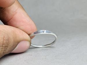 Anillo de Plata de Ley 925 con nombre personalizado, regalo de joyería personalizado, piedra de ónix para su boda, dama de honor, anillos de uso diario - Product Image 2