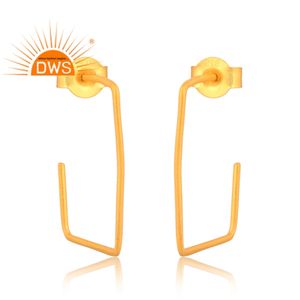 ต่างหูชุบทอง18K 925เงินสเตอร์ลิงดีไซน์ใหม่เครื่องประดับอัญมณีชั้นดีสำหรับผู้หญิงเหมาะสำหรับเป็นของขวัญ - Product Image 3