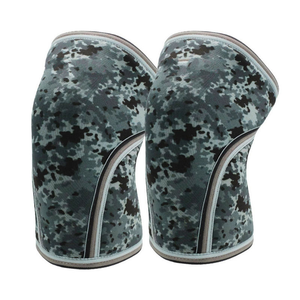 Rodilleras Deportivas Personalizadas de Spandex y Nailon, Transpirables, Anti-UV, de Secado Rápido, para Levantamiento de Pesas, Crossfit, Gimnasio, Prevención de Lesiones en las Rodillas - Product Image 3