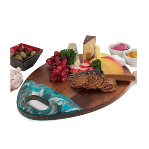 เขียงอีพ็อกซี่เรซินและเขียงไม้เครื่องมือในครัวเขียงผักผลไม้ออกแบบได้ตามต้องการ - Product Image 5