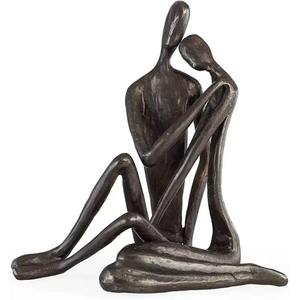 Les sculptures de figurines en métal peuvent éveiller des émotions puissantes grâce à des designs minimalistes et impactants, une décoration de table étonnante. - Product Image 6