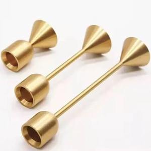Premium Solid Brass <b>Candle</b> Snuffer <b>Wick</b> Dipper Set Luxury Fire Extinguisher Tool Handmade Rust-Resistant <b>for</b> Home Decoration - Product Image 2