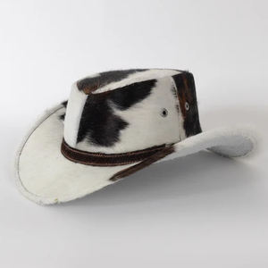 Nouvelle arrivée prix bon marché couleur unie chapeaux en peau de vache pour adultes 2025 nouveau design vos propres chapeaux en peau de vache élégants - Product Image 6