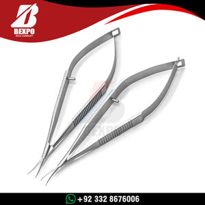 Tijeras de Capsulotomía Vannas, para Disección de Tejidos, Acero Inoxidable Premium, Reutilizables, Herramienta Quirúrgica Oftálmica y Neuroquirúrgica - Product Image 6