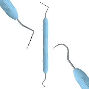 เครื่องมือสำรวจช่องปาก Dental Explorer 23 WHO Probe Explorer 23 Shepherd Hook WHO Periodontal Probe 11.5 มม. เครื่องมือวินิจฉัยทางทันตกรรมแบบสองด้าน - Product Image 1