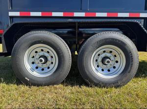 Remorque à benne basculante robuste 7x12 14k pour usage agricole, système hydraulique durable avec composants de base pour remorque de tracteur - Product Image 5