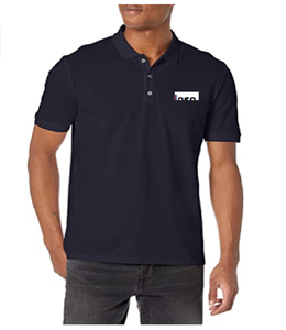 Camiseta de manga corta para hombre, Polo con Logo grande, 100% algodón, importado, con cierre a máquina - Product Image 1