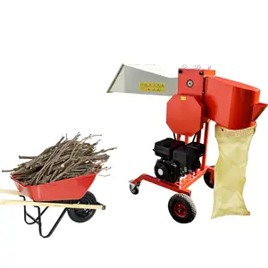 Efficient Wood Processing with DE-80G Wood Chipper - Ideal for Industrial Applications