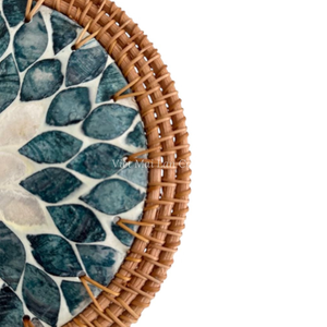 Mantel Individual de Nácar Asequible con Ratán para Pedidos al por Mayor, Decoración Diaria de Mesa desde Vietnam - Product Image 2