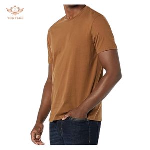 Vente en gros 100% pur coton T-Shirt surdimensionné lourd impression personnalisée mode décontracté à manches courtes Slim Fit grande taille avant Logo blanc - Product Image 6