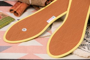 Haute qualité PU matériel sport confort semelles nouveau Design doux respirant chaussures semelles Absorption des chocs désodorisation cannelle - Product Image 6