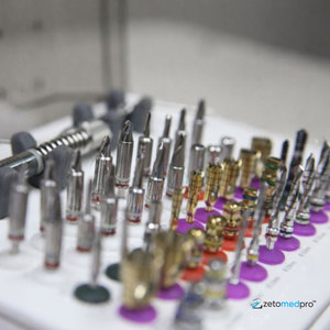 Kit chirurgical d'implant dentaire en métal de qualité supérieure, ensemble électrique de 50 pièces, clé à cliquet, forets codés par couleur, prix de gros - Product Image 5