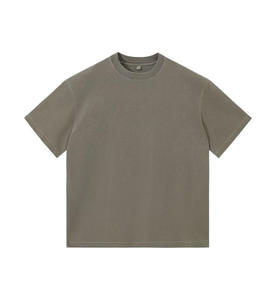 เสื้อยืดผ้าคอตตอน100% เรียบหนา350กรัมสำหรับผู้ชาย Haus industindustries - Product Image 6