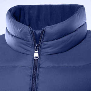 Venta al por mayor chaqueta Puffer diseño personalizado y logotipo chaqueta de invierno tela transpirable resistente al agua peso ligero chaquetas Puffer de los hombres - Product Image 5