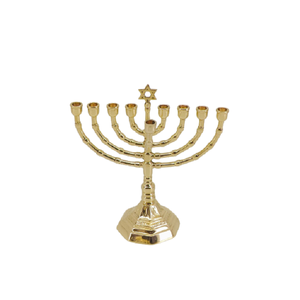 Los mejores diseños, portavelas Menorah, decoración interior, Metal sólido con diseño de acabado pulido, portavelas mejor para el diseño de vajilla - Product Image 5