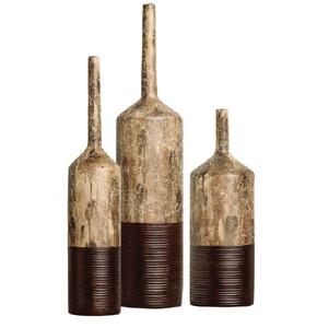 Florero de hierro hecho a mano con acabado dorado moderno al por mayor, decoración de boda con logotipo personalizado para el hogar y el hotel, tendencia reciente - Product Image 4