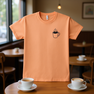 Camisetas Promocionales con Estampado Gráfico Divertido y Lúdico 'Catffee' - Product Image 3