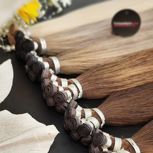 2025ต่อผมมนุษย์แท้จาก100% เจอร์รี่ผมลอนแบบเต็มหนังพียู - Product Image 1