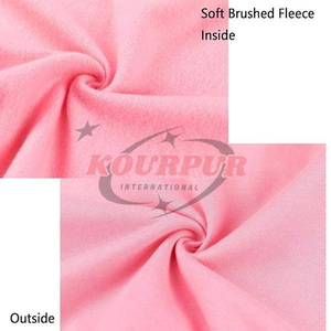 Sweat-shirt à capuche rose pour femme, manches longues, décontracté, en coton tricoté, prix de gros - Product Image 6