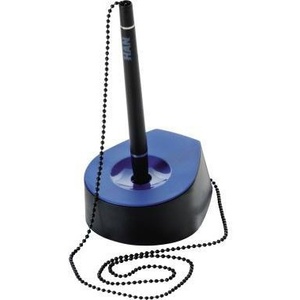 Soporte para bolígrafo HAN SALSA 6.8 X 14.8 X 9 cm Poliestireno negro con HAN negro/azul - Product Image 1