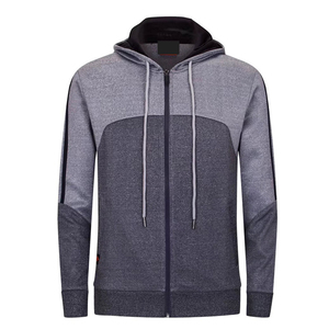 ชุดวอร์มฤดูหนาวคุณภาพสูงแบบกำหนดเองสำหรับผู้ชาย แฟชั่นและชุดกีฬา มีฮู้ดพร้อมเชือกผูก ผลิตจากผ้าฝ้าย 100% - Product Image 2