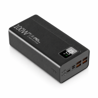 Pengisian Cepat Kapasitas Tinggi Baterai Eksternal Rohs 50000 Power Bank 50000mah Hitam Powerbank 50 000mah 40000mah untuk Ponsel