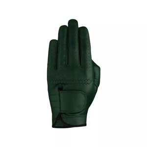 Guantes de gimnasio de todos los dedos con logotipo personalizado de calidad superior con guantes de golf deportivos de agarre mejorado de cuero bordado - Product Image 2