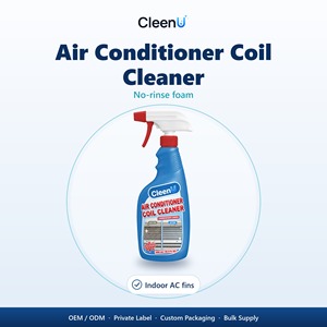 Detergente Schiumogeno per Bobine AC 500ml Senza Risciacquo, Pulitore Schiumogeno per Bobine di Condizionatori per Alette in Alluminio di Unità Interne Mini Split OEM Bulk - Product Image 1