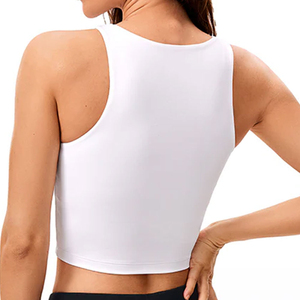 เสื้อครอปโยคะผ้าสแปนเด็กซ์ระบายอากาศใส่สบายเสื้อผ้าลำลองเล่นกีฬาสไตล์ใหม่ - Product Image 3