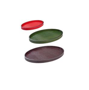 Bandeja de servicio de cuero personalizada para estante multiusos con bordes limpios y un toque elegante perfecto para servir o usar en la decoración - Product Image 6