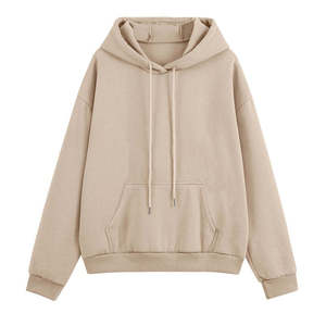 Nouveau Style personnalisé femmes survêtement capuche Crop ensembles sérigraphie lourd 100% coton velours survêtement survêtements ensemble - Product Image 1