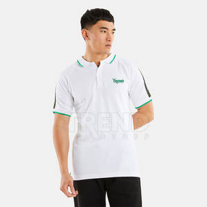 Sports confortables doux pour hommes de haute qualité pour T-shirts polo Logo personnalisé couleur unie avec impression haute visibilité nouveauté - Product Image 2