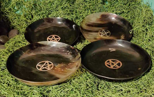 Bol/assiette en corne naturelle buffle/vache pour servir-Produit artisanal naturel - Product Image 4