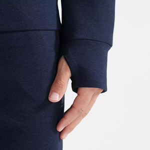 Winter Streetwear Men's Zip Hoodie Custom Embroidery Digital Printing OEM Wholesale Quick Dry 100% Cotton Fleece - Product Image 6