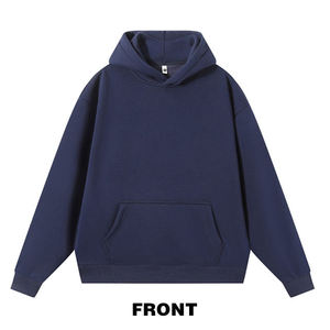 Sweats à capuche en coton personnalisés 420 GSM Sweatshirts lourds Prix d'usine Sweatshirts doux et confortables Vente en gros - Product Image 4